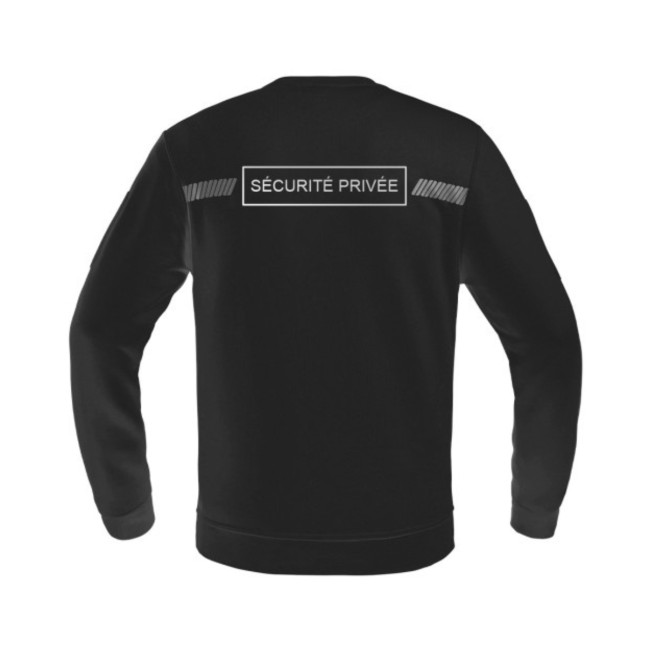 Sweatshirt Sécu-One Private Sicherheit Schwarz - A10 Equipment