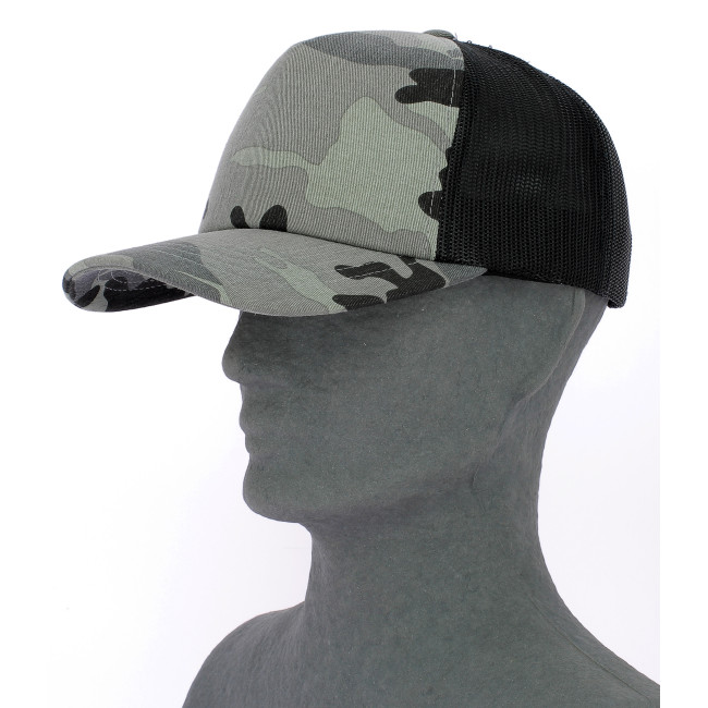 Camo Trucker Cap Darkcamo - Flexfit