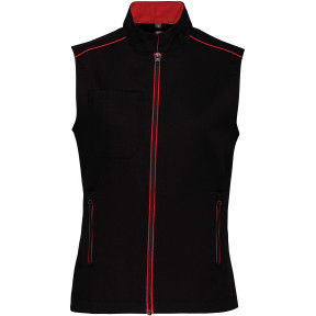 Gilet DaytoDay Femme Noir/Rouge - Kariban