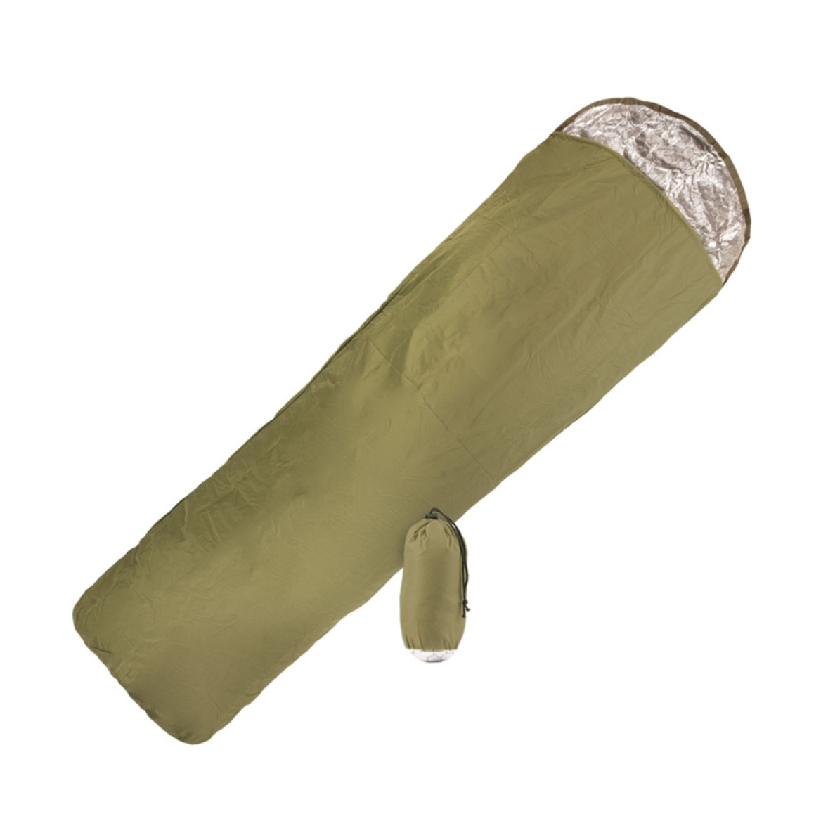 Sac De Couchage Compact Fortis Techlite – Modèle Olive, Neuf Sous Emballage