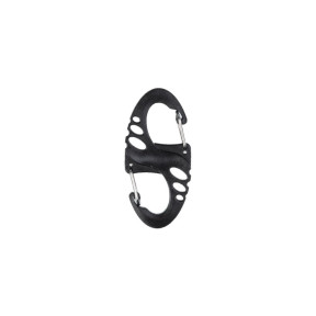 Lot de 10 Mousquetons tactiques S-Hook - Noir - Miltec