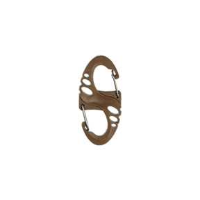 Set van 10 Tactische Karabijnhaken S-Hook - Coyote - Miltec