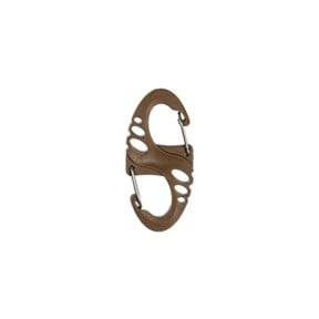 Lot de 10 Mousquetons tactiques S-Hook - Coyote - Miltec