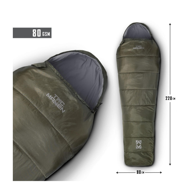 Schlafsack Cocon 80gr TAC MAVEN - Olivgrün - Pentagon