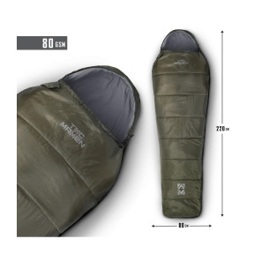 Sac de couchage Cocoon 80gr - RAL7013 - Tac Maven