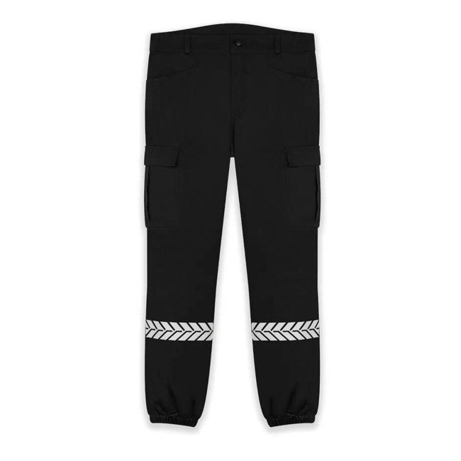 Pantalon Sécurité Privée avec bande HV Noir - Safetek by GK