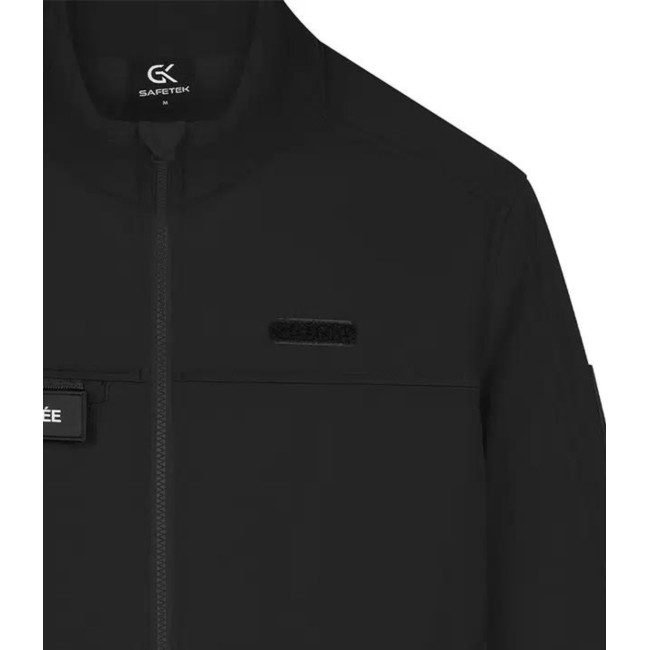 Softshell Ochrony Prywatnej Czarny - Safetek by GK