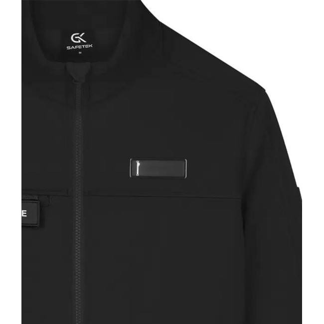 Softshell Particuliere Beveiliging Zwart - Safetek by GK