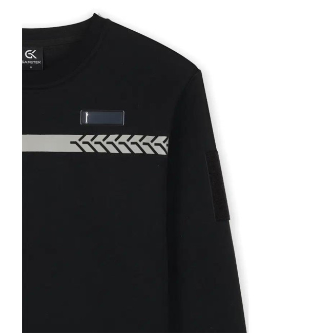 Private Sicherheit Sweatshirt Schwarz - Safetek by GK