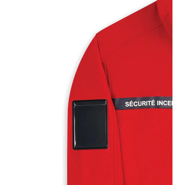 Kamizelka polar Ochrona Przeciwpożarowa Czerwona - Safetek by GK