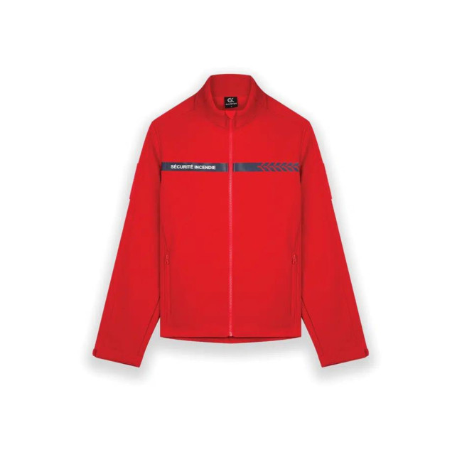 Softshell Ochrona Przeciwpożarowa Czerwony - Safetek by GK