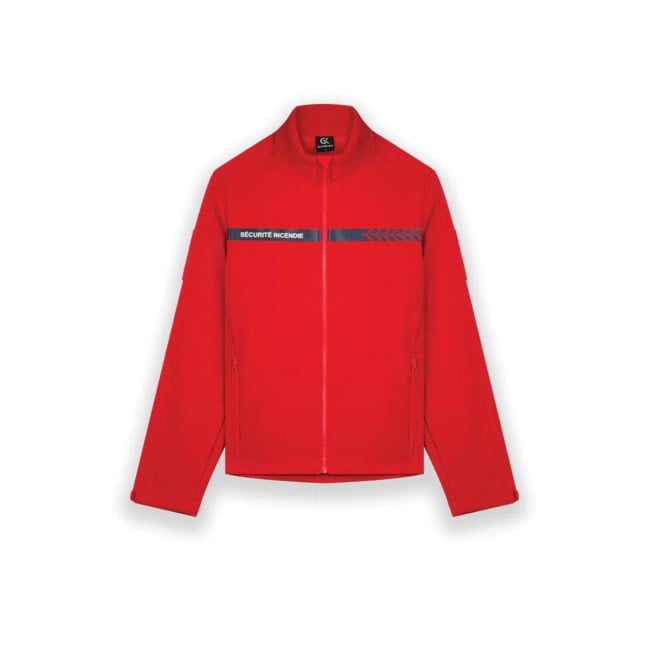 Softshell Sécurité Incendie Rouge - Safetek by GK