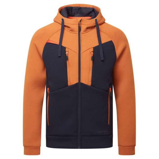 Sweat à capuche zippé DX4Rouille - Portwest