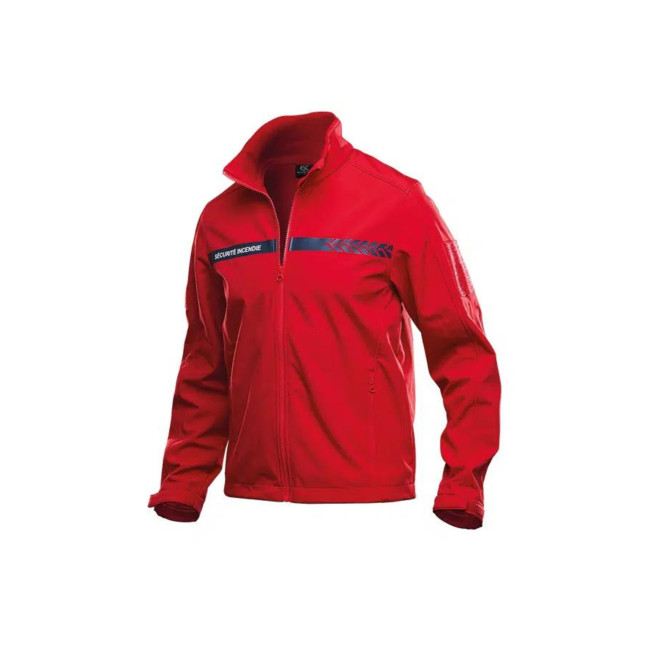 Softshell Brandschutz Rot - Safetek by GK