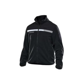 Chaleco polar Seguridad Privada con banda HV Safetek - Negro - GK