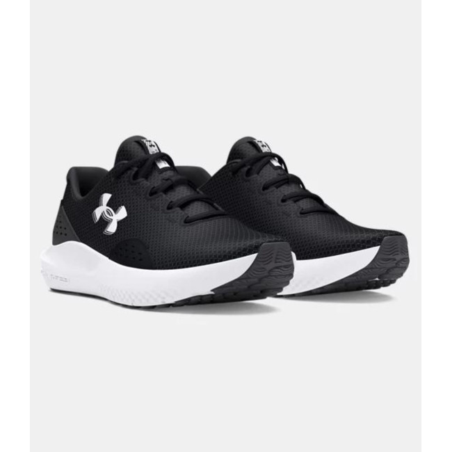 UA Surge 4 Herrenschuhe - Schwarz / Weiß - Under Armour