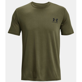Koszulka z krótkim rękawem UA Sportstyle Left Chest dla mężczyzn - Oliwkowa Zieleń - Under Armour