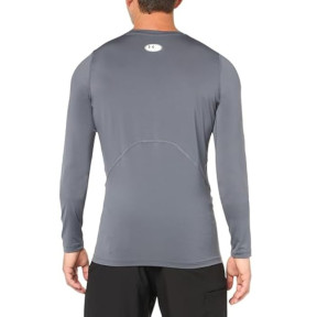 Haut à manches longues HeatGear® Armour pour homme - Gris Pierre - Under Armour