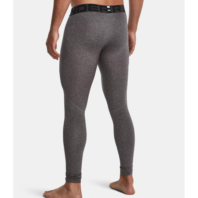 Legging ColdGear® Armour pour homme - Gris Charbon / Noir - Under Armour