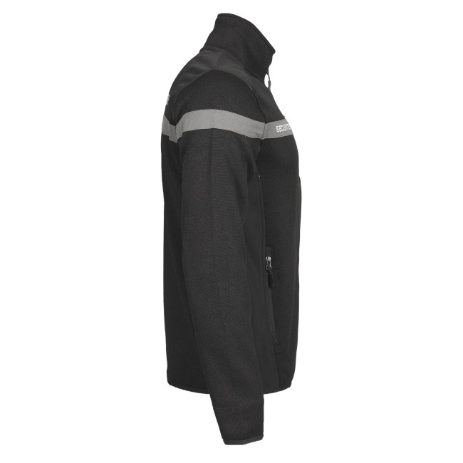 Gilet sécurité privée noir avec bande grise DIAMANT - Nine Worth by North Ways