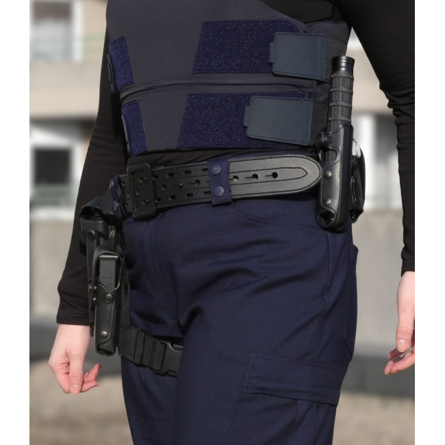 Professionele lederen koppelriem 45 mm - GK