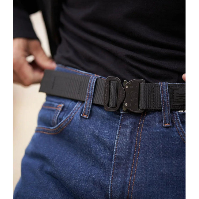 Ceinture boucle Cobra Undercover noir - GK