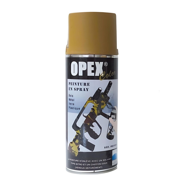 PEINTURE OPEXCOLOR EN SPRAY 400ML SABLE AF - Patrol Equipement