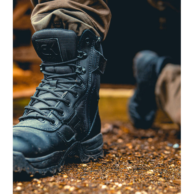 Chaussures Cuir / Nylon 2 Zips - GK