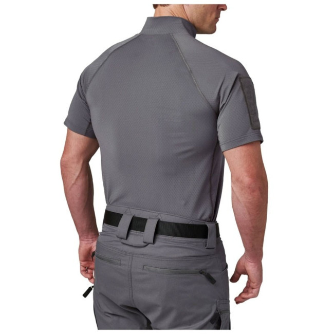 Bluzka V.XI Sigurd krótkie rękawy - Szary Storm - 5.11 Tactical