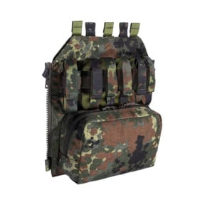 Panneau arrière d'assaut zippable flecktarn - Lindnerhof