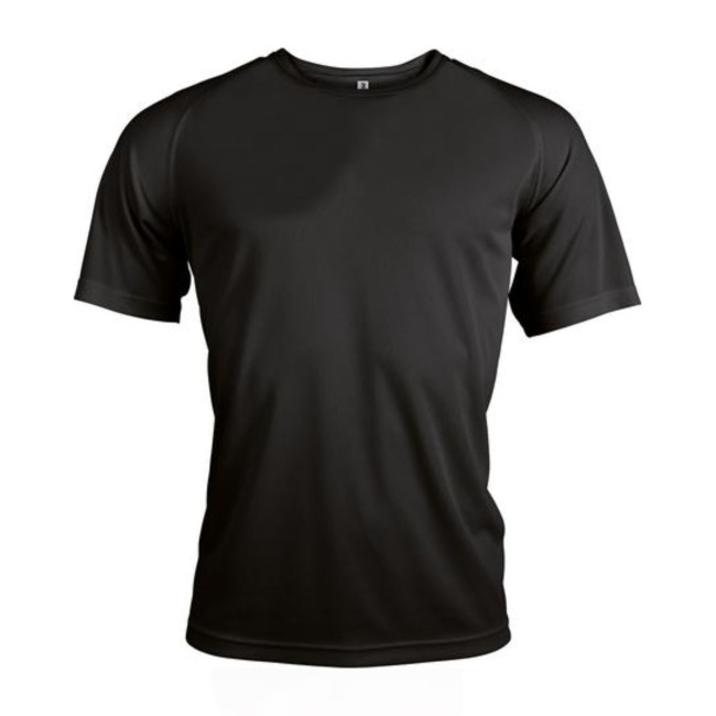 Ademend sport T-shirt heren zwart - Proact