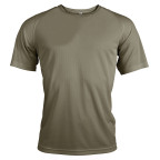 Camiseta deportiva transpirable para hombre en color oliva - Proact