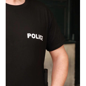 POLICE T-Shirt Schwarz - GK Pro