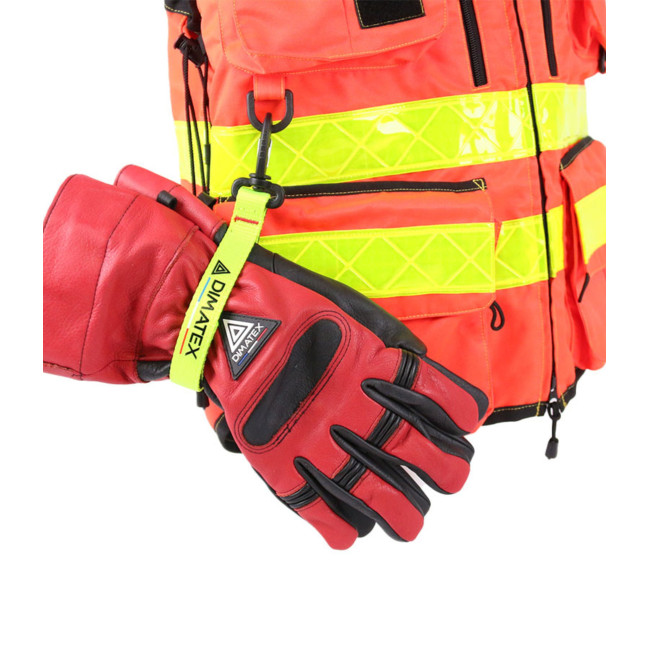 Porte-gants universel CAPTURE jaune fluo - Dimatex
