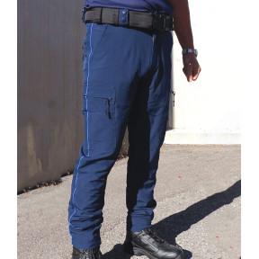Pantalon intervention léger mat bleu fitte Police Municipale - Patrol