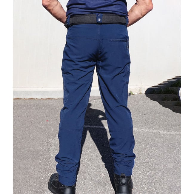 Leichte Einsatzhose, matt blau, Stadtpolizei-Schnitt - Patrol Equipement