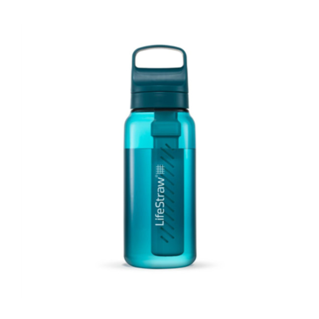 Filterflasche 1L Go Series - Lagunenblau - LifeStraw