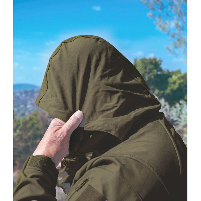 Kurtka softshell 3 warstwy Dintex Zielona -Patrol Equipement