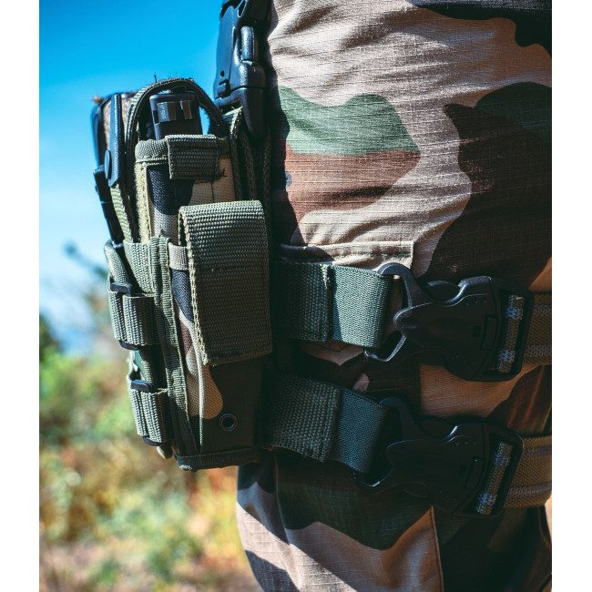 Holster tactical de cuisse Camo CE -Patrol Equipement
