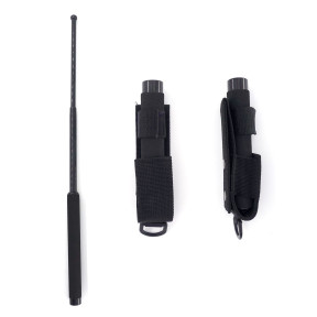 Telescopische wapenstok schuimgreep + holster 66 CM - Patrol Equipement
