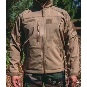 Softshell jas 3 lagen Dintex Coyote - Patrol Equipement