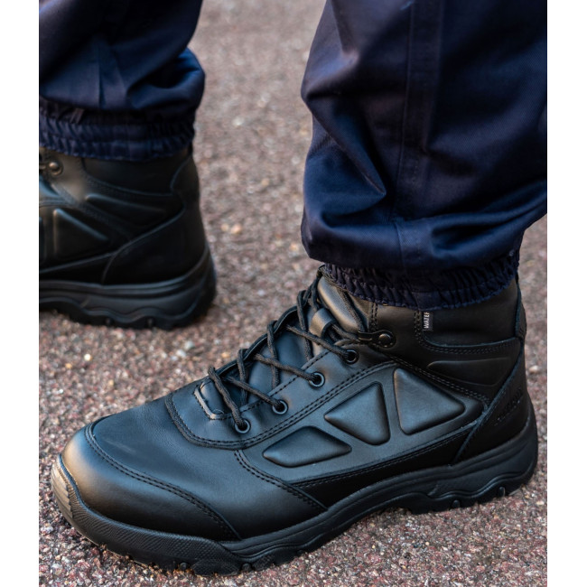 Schwarze Halbhohe Lederstiefel WP -Patrol Equipement