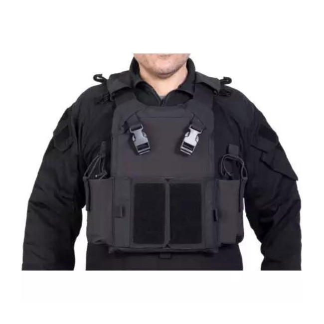 Plattenträger-Weste Force MK2 - Schwarz - Delta Tactics