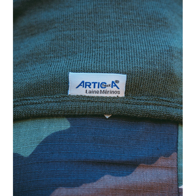 Polo Artica Trek 200g MERINOS Zielone - Patrol Equipement