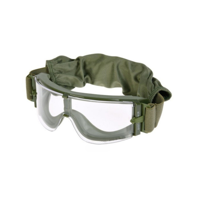 Lunettes de protection X8 - Vert OD - Delta Tactics