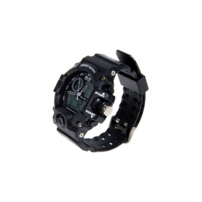 Analoog en digitaal tactisch horloge - Zwart - Delta Tactics