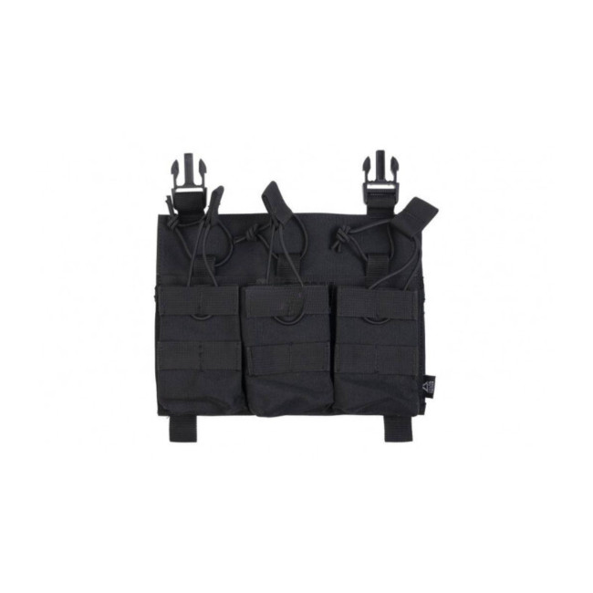 Panneau Force avec triple porte-chargeur AK/36 - Noir - Delta Tactics