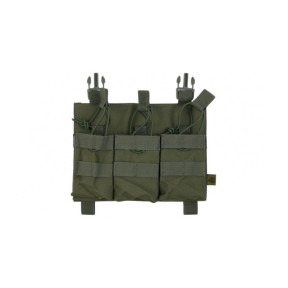 Panneau Force avec triple porte-chargeur AK/36 - Vert OD - Delta Tactics