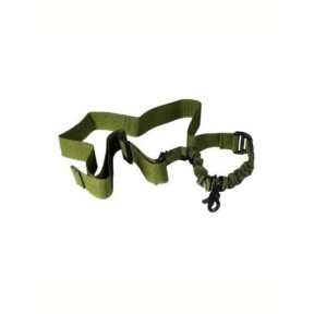 Tactische sling 1 punt - Groen OD - Delta Tactics