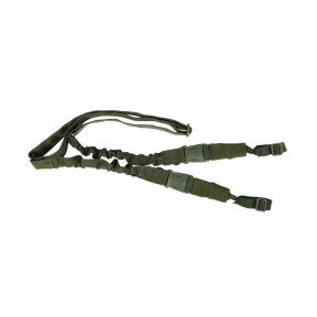 Sangle tactique 2 points avec extraction rapide 2 points - Vert OD - Delta Tactics